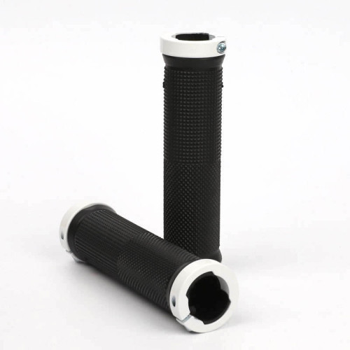 Comprar Punos TRENDBIKE 213 – con abrazadera – 130 mm – negro/blanco