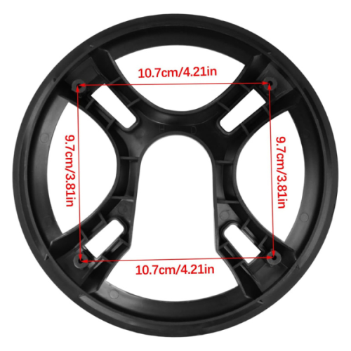 Comprar Protector de platos de bielas - 42T, plastic ABS, negro