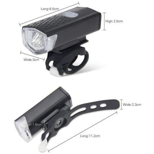 Comprar Luz delantera USB «Mini», negro