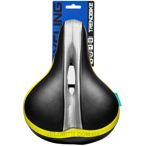 Comprar Sillin TRENDBIKE «Raya gris» con hendidura y muelles