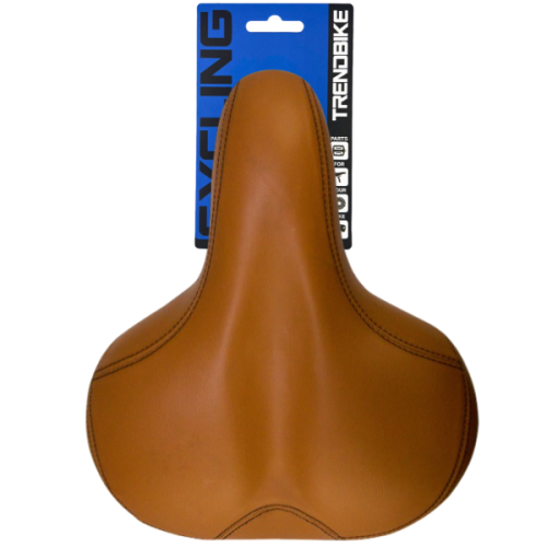 Comprar Sillin TRENDBIKE «Marron grande» con muelles (230x195mm)