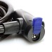 Comprar Candado cable espiral 12 х 1200mm «KIHUU», con llave y fijacion