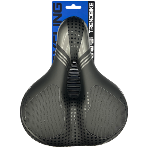 Comprar Sillin TRENDBIKE «Plata» con hendidura y muelles