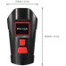 Comprar Luz delantera USB «Con cuentakilometros y senal», negro