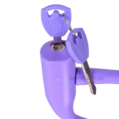 Comprar Candado 12х800mm «Silicona» con llave, purpura