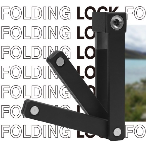 Comprar Candado plegable «MINI» - 18 x 6 x 700mm, con llave y fijacion