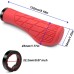 Comprar Punos «Goma suave» grandes, con abrazadera, 132mm, rojo