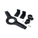 Comprar Protector de cadena ROTO (ITALY) extensible 48/50 cm. - 160mm. - negro (Soporte+Abrazaderas)
