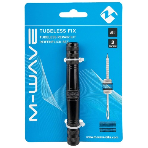 Comprar Kit reparador tubeless M-Wave - Tapones incluidos: 5 de 1,5 mm y 3 de 3,5 mm