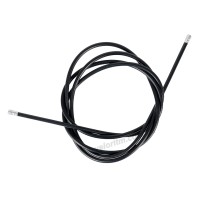 Camisa cable, 5mm x 1550mm, negro