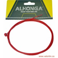 Cable freno trasero «ALHONGA» acero inoxidable + teflon, 180cm, roho