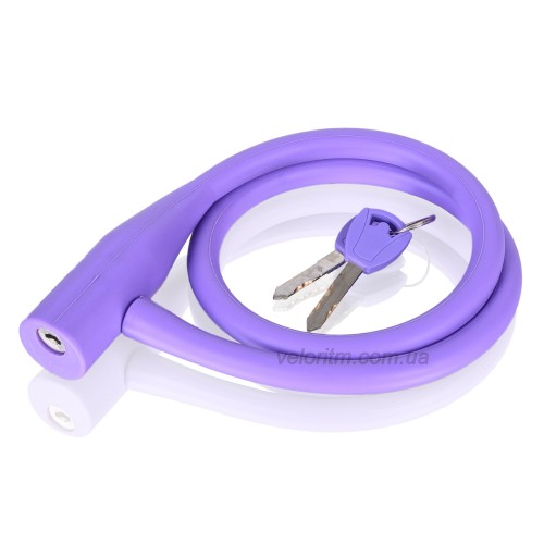 Comprar Candado 12х800mm «Silicona» con llave, purpura