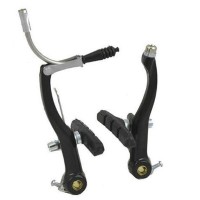 Comprar Juego de frenos V-brake - 110mm, acero (Delantero + Trasero), negro