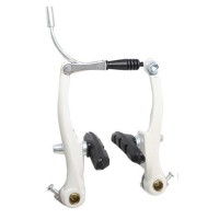 Comprar Juego de frenos V-brake - 110mm, acero (Delantero + Trasero), blanco