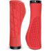 Comprar Punos «Goma suave» grandes, con abrazadera, 132mm, rojo