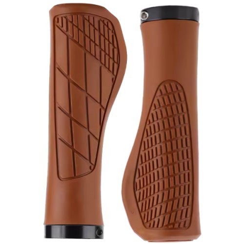 Comprar Punos «Goma suave» grandes, con abrazadera, 132mm, marron