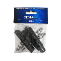 Par de zapatas freno TKX con tuerca 70mm (2 pares)