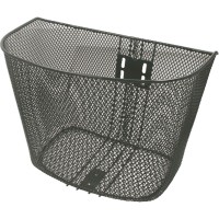 Cesta delantera CUADRADA (35 x 25 x 26 cm), negro