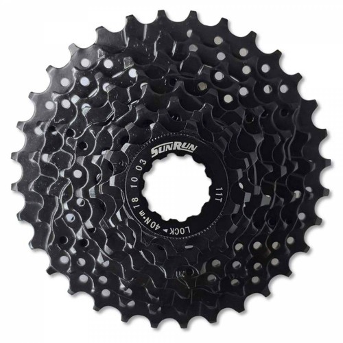 Comprar Cassette indexado SunRun CS8I - 8 velocidades 11/32T - Shi HG