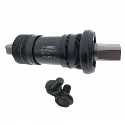 Comprar Eje pedalier sellado SHIMANO UN101 - 122mm x 68W (OEM), con tornillos