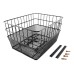 Comprar Cesta trasera DOBLE MALLA ALTA (40 x 30 x 22 cm), negro