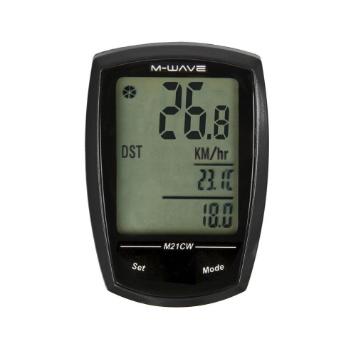 Comprar Ciclocomputador «M-WAVE» 21 funciones, sin cable