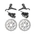 Comprar Kit freno disco hidraulico CLARKS Clout-1 (frenos+manetas+discos+cables)