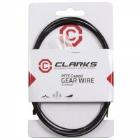Comprar Cable cambio CLARKS acero inoxidable forrado de teflon - 1.1x2000 mm, negro