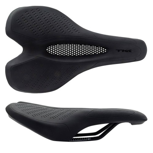 Comprar Sillin MTB TKX antiprostatico rail acero - 250x150mm