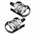 Comprar Pedales MTB-SPD con doble funcion compatible con Shimano - Negro