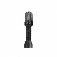 Valvula tubeless Krayton aluminio negro - A/V 44mm - Bolsa 1 und.
