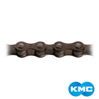 Cadena KMC S1 WIDE 1V - 1/2x1/8 - 108L (missing link no includo), bronce