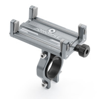 Comprar Soporte de movil «JOHORSE» aluminio, gris