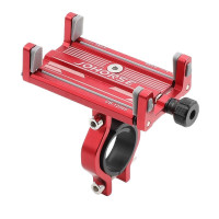 Comprar Soporte de movil «JOHORSE» aluminio, rojo