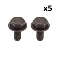 Tornillo M8 para eje de pedalier, (10 unidades = 5 juegos)