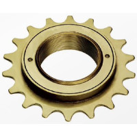 Pinon rosca - 18 dientes, bronce