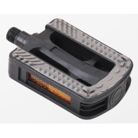 Pedales TRENDBIKE antideslizantes – plastico – eje 9/16'' – 108x72 mm