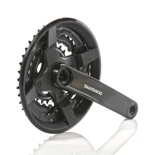 Comprar Plato triple SHIMANO TY301 - 42/34/24D, 150mm, negro (OEM)