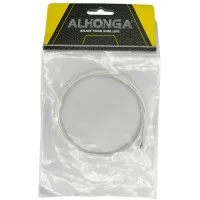 Cable cambio «ALHONGA» acero inoxidable + teflon, 180cm, blanco