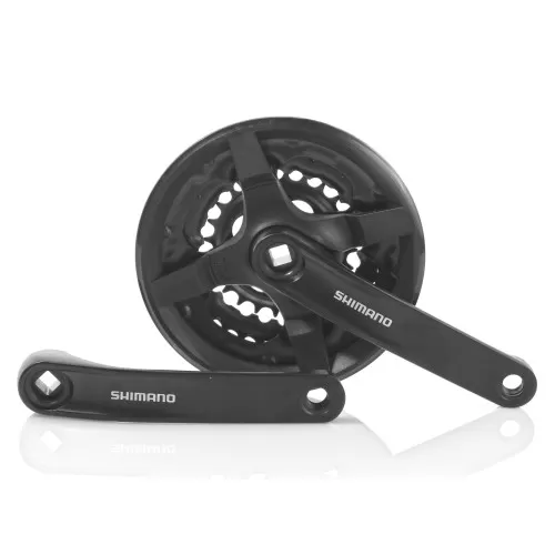 Comprar Plato triple SHIMANO TY301 - 42/34/24D, 150mm, negro (OEM)