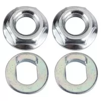 Tuercas y Arandelas para rueda motor (2 tuercas + 2 arandelas)