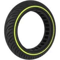 Rueda maciza TRENDBIKE 8,5 x 2,0 «Tira verde reflectante»