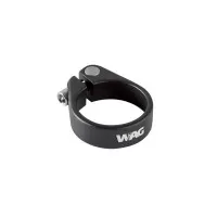 Abrazadera de tija de sillin WAG con tornillo - 34.9, negro