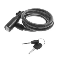 Comprar Candado cable espiral WAG SPIRALE 8 x 1000mm, con llave y fijacion